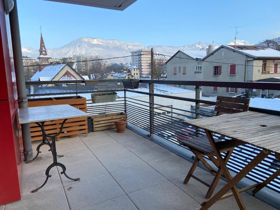 La Parenthese - Annecy- Grande Terrasse - Chambre - Garage Exteriör bild